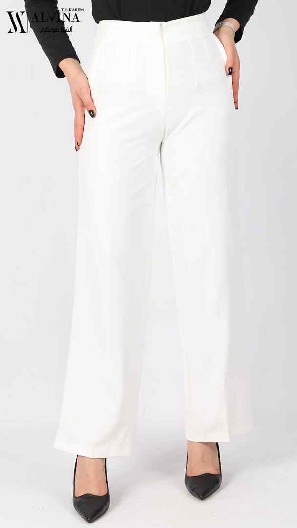 25025 بنطلون ابيض زارا رسمي (44-38) makk