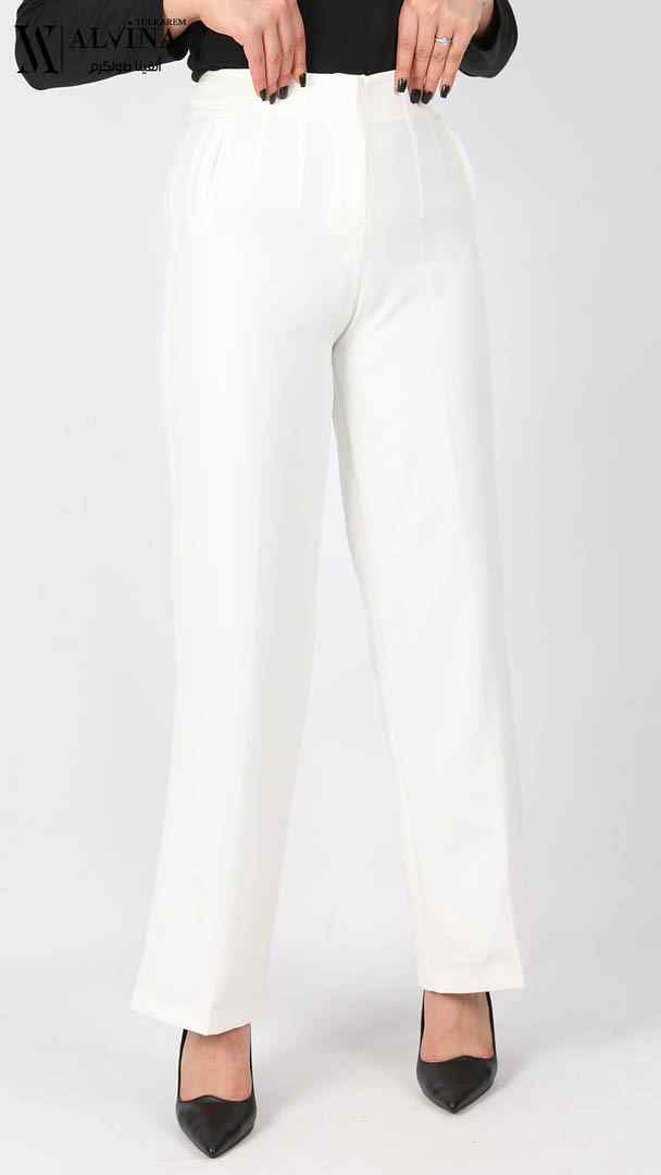 25025 بنطلون ابيض زارا رسمي (44-38) makk