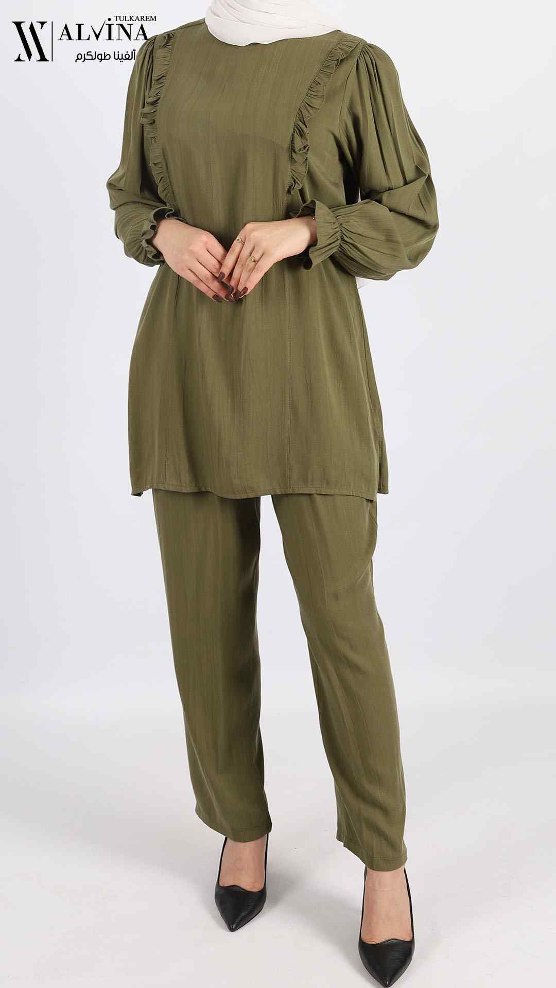 251769 طقم زيتي ردة (46-40) kad