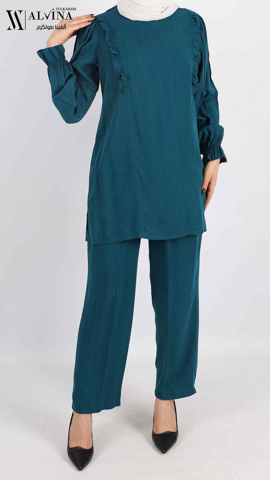 251769 طقم تركواز ردة (46-40) kad
