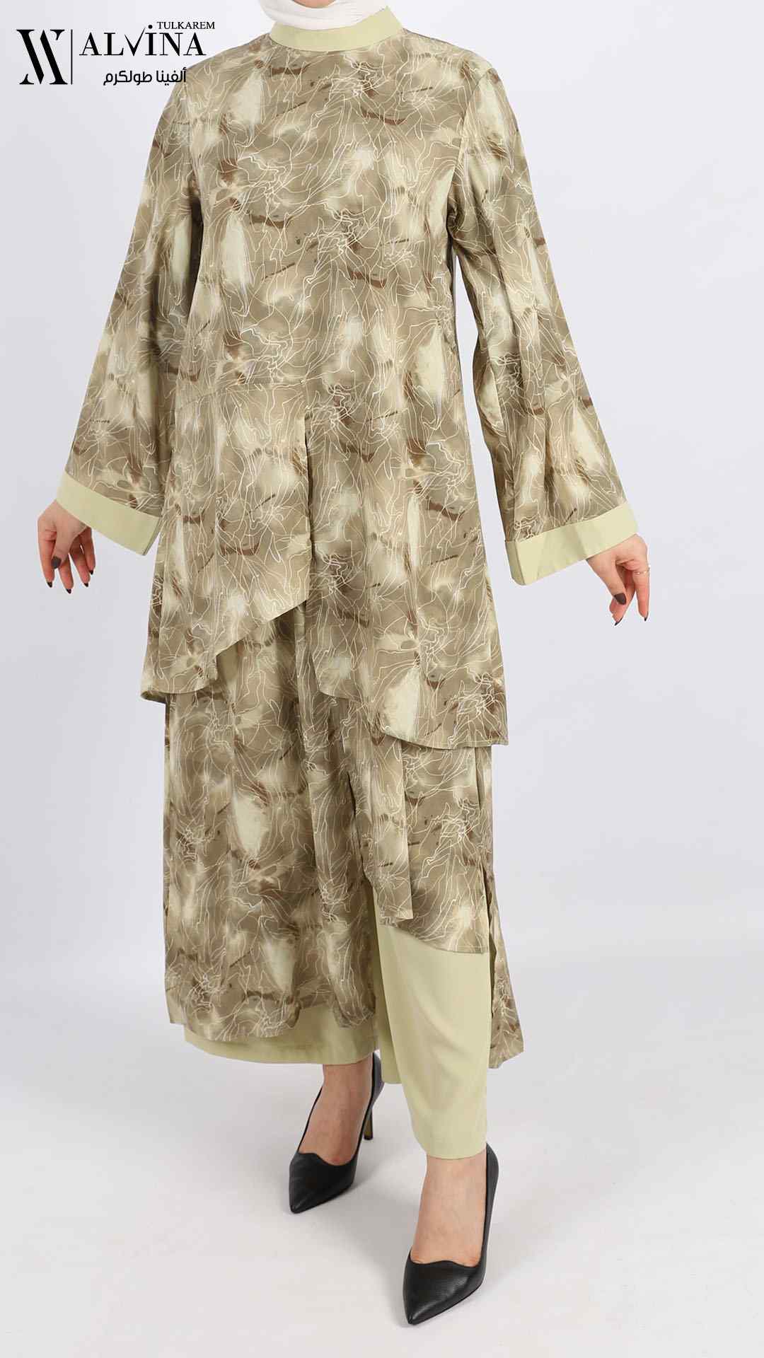 2508 طقم معرق زيتي (XL-S) AVIT